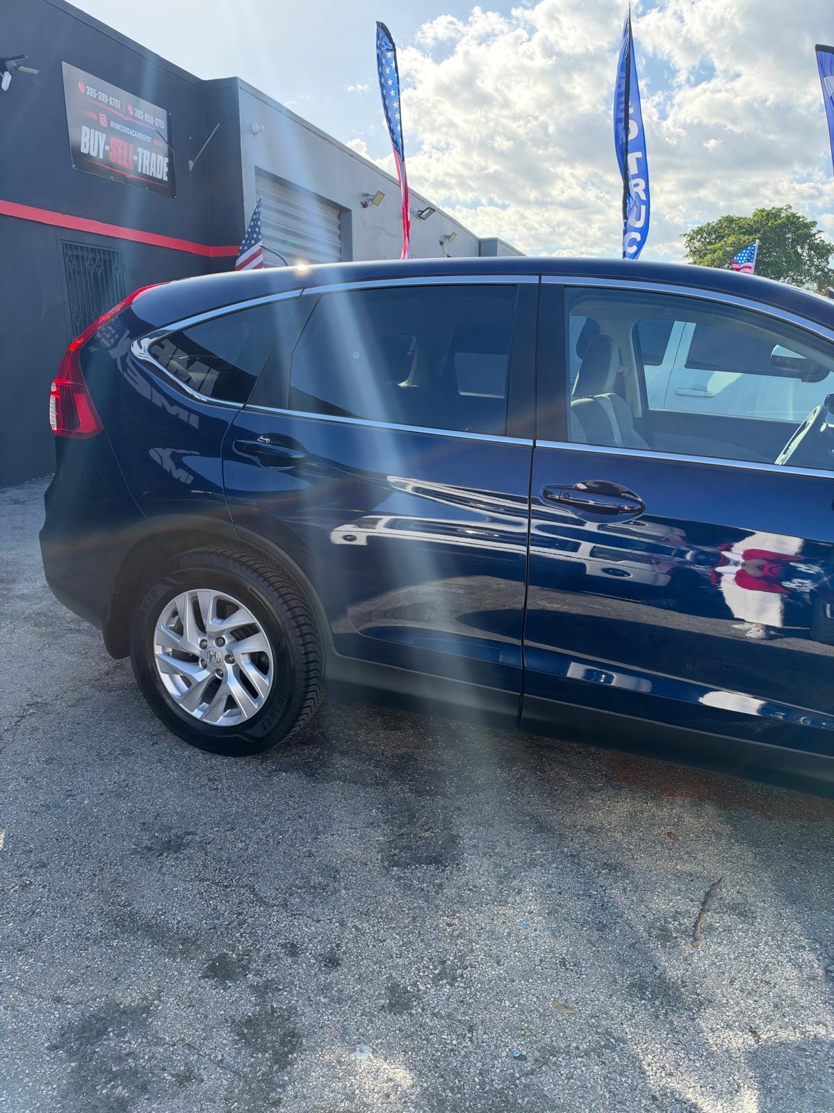 
								Honda CR-V EX Sport 2015 Blue full									